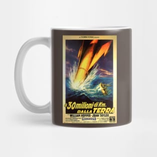 Classic Science Fiction Movie Poster - 30 Million Kilometers to Terra Mug